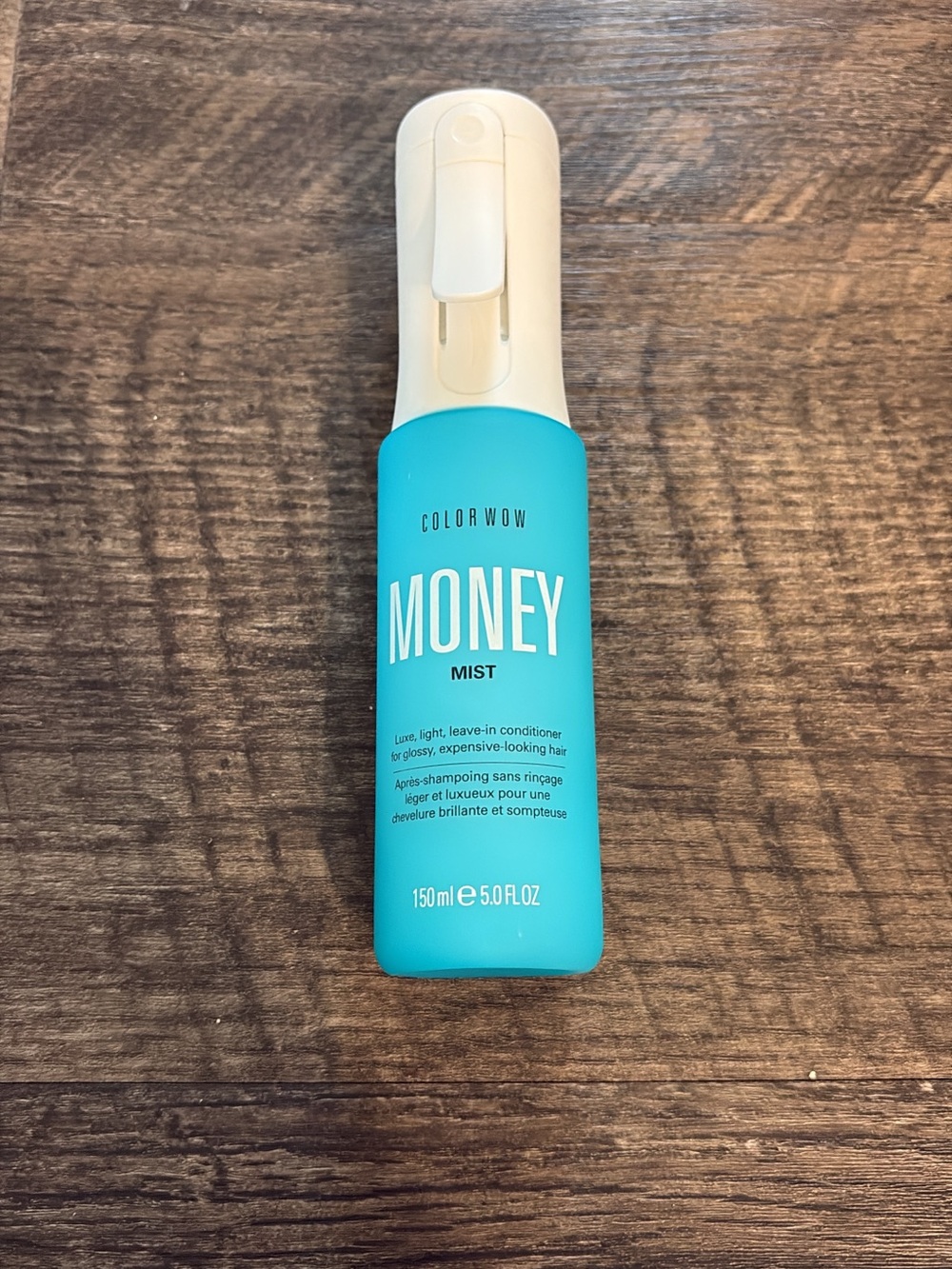 Color Wow Money Mist Leave-In Conditioner Spray — Turquoise/White